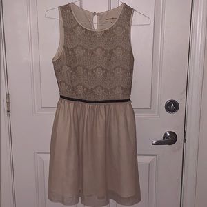 Beige Alterd State Dress
